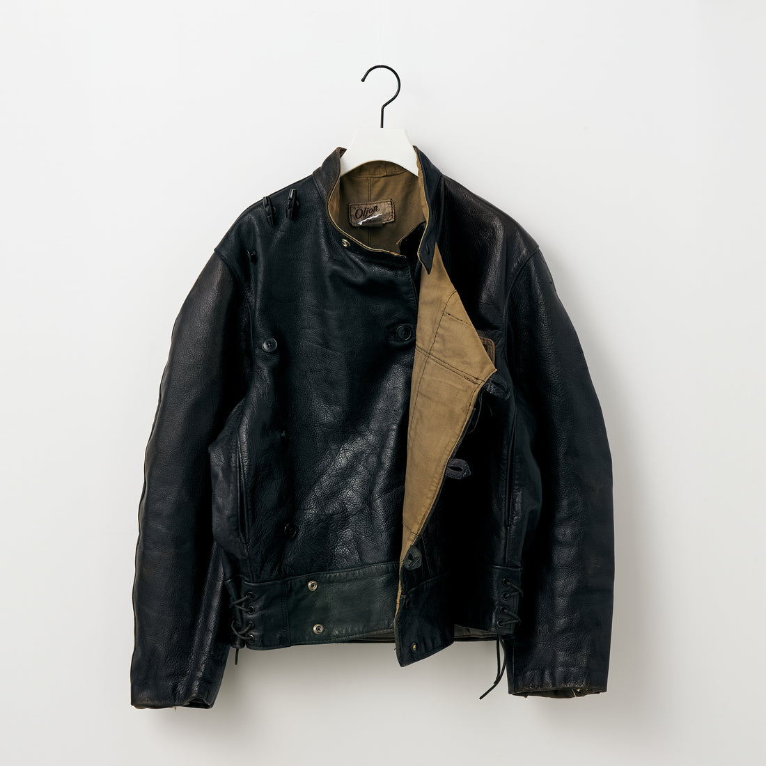 leather【超希少】スウェーデン　モーターサイクル　レザージャケット　vintage